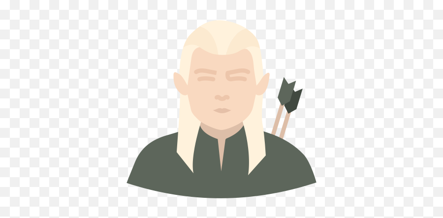 Elf Legolas Lord Of The Rings - Lord Of The Rings Avatar Emoji,Elf Emoji