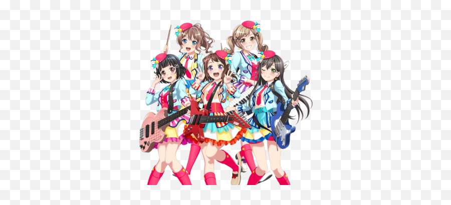 Bang Dream Girls Band Party Emoji,Vidos Of Pepol Opni Emojis Fom Mecdonods