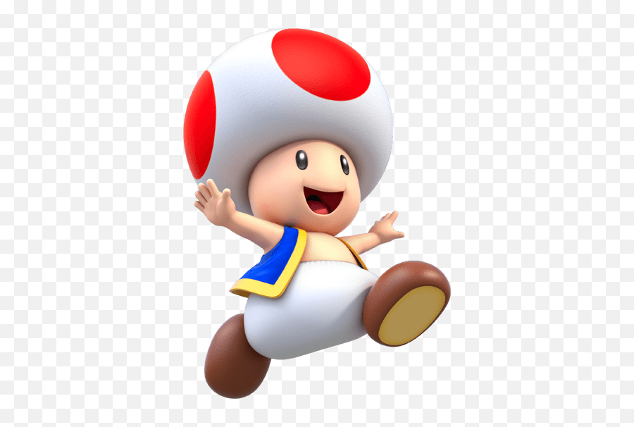 Toad - Super Mario 3d World Toad Emoji,Mushroom Man Emoji