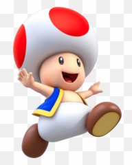 Toad - Super Mario 3d World Toad Emoji,Mushroom Man Emoji