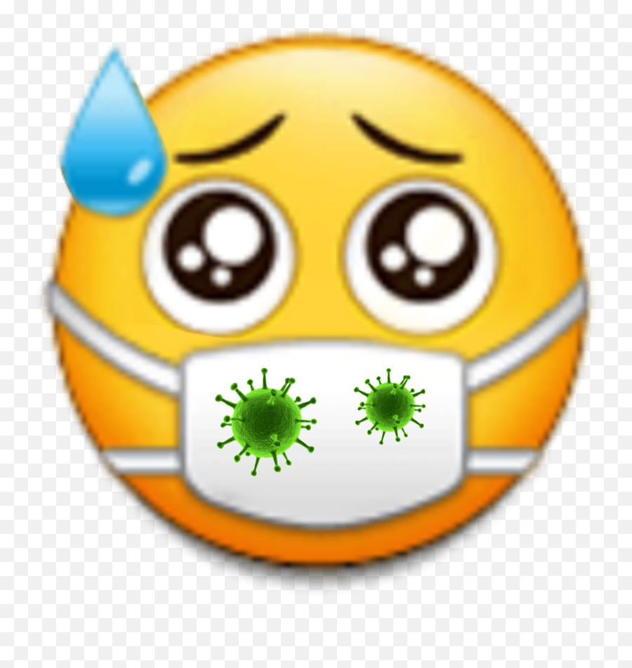 Emoji Virus Coronavirus Sticker - Corona Emoji Picsart,Asia Emoji
