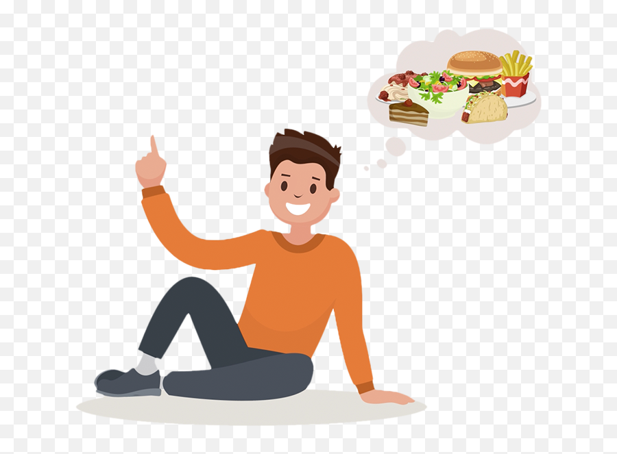 Customers - Happy Emoji,Ordering Pizza With Emoji