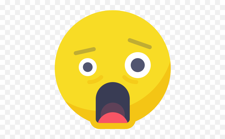 Surprised Smiley Face Png U0026 Free Surprised Smiley Facepng - Shocked Icon Png Emoji,Strong Arm Emoji