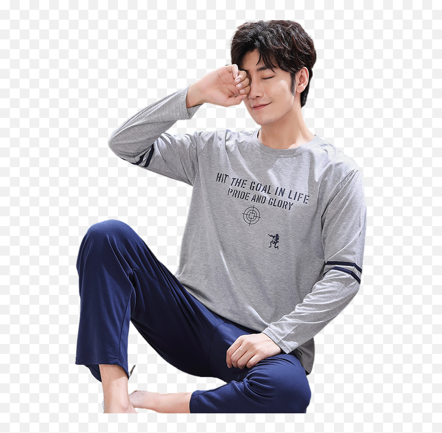 Pajama For Men Sale 3pcs For 100 - Long Sleeve Emoji,Emoji Pajamas Pants