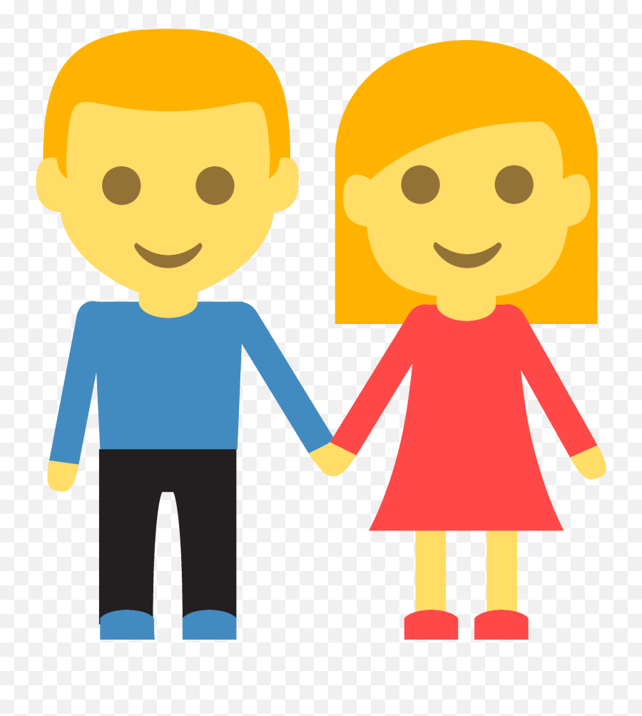 Woman And Man Holding Hands Emoji - Boy And Girl Holding Hands Emoji,2 Hands Emoji