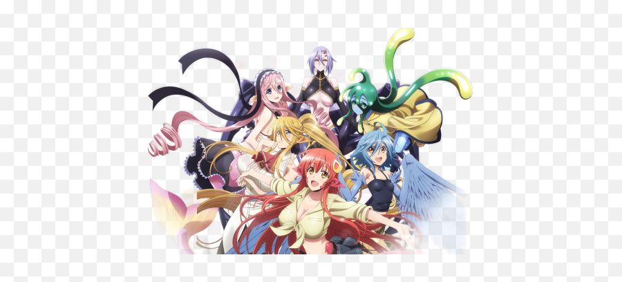 Honeyu0027s Anime - Monster Musume No Iru Nichijou Poster Emoji,Spook Emoticons