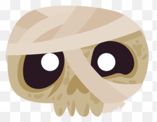 Halloween Skull Mask Bandage - Calavera De Halloween Png Emoji,Caveira Emoji