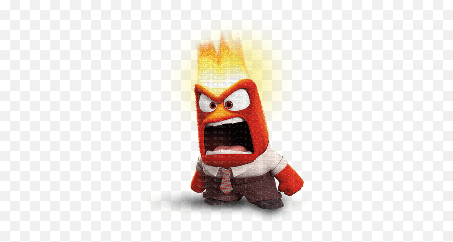 Anger Anger Inside Out Disney - Transparent Angry Clipart Emoji,Emotion And Anger Photo Cards To Help With Anger