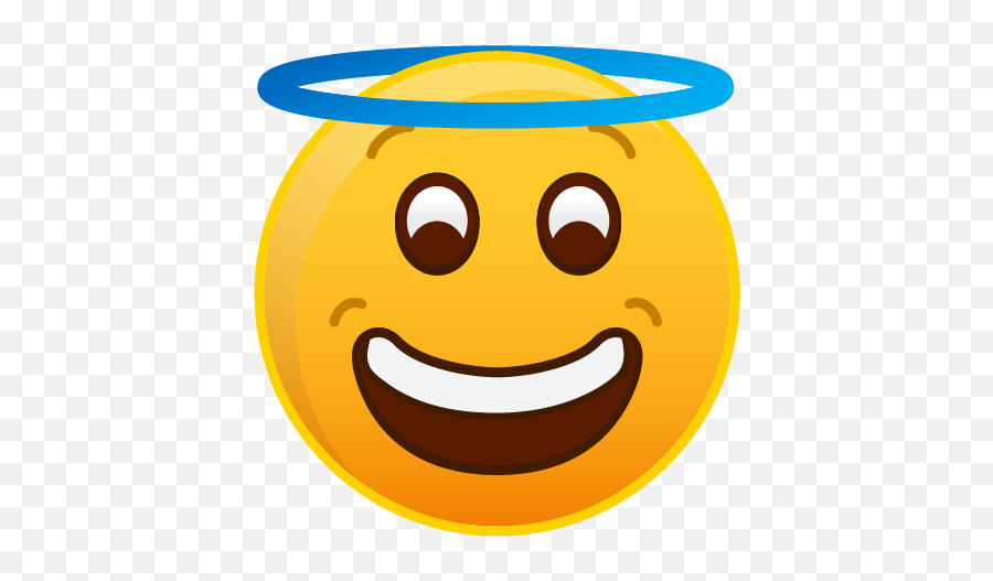 Angel Emoji - Happy,Angel Emoji