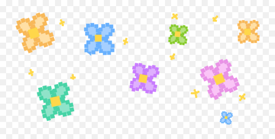 Flower Emojis For Discord Slack - Aesthetic Flower Emoji Discord,Emoticon With Flowers