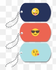 Minitag - Metal Emoji,Metal Emoji