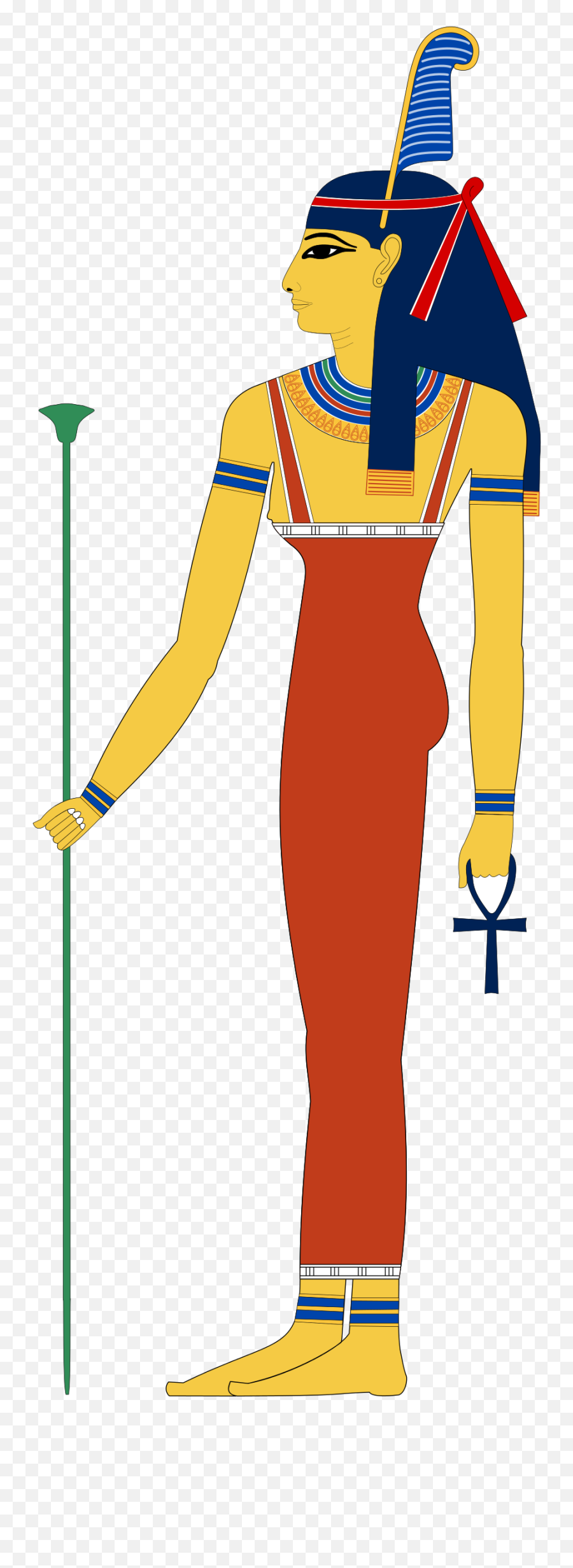 Maat - Transparent Egyptian God Png Emoji,Matte Red Work Emotion