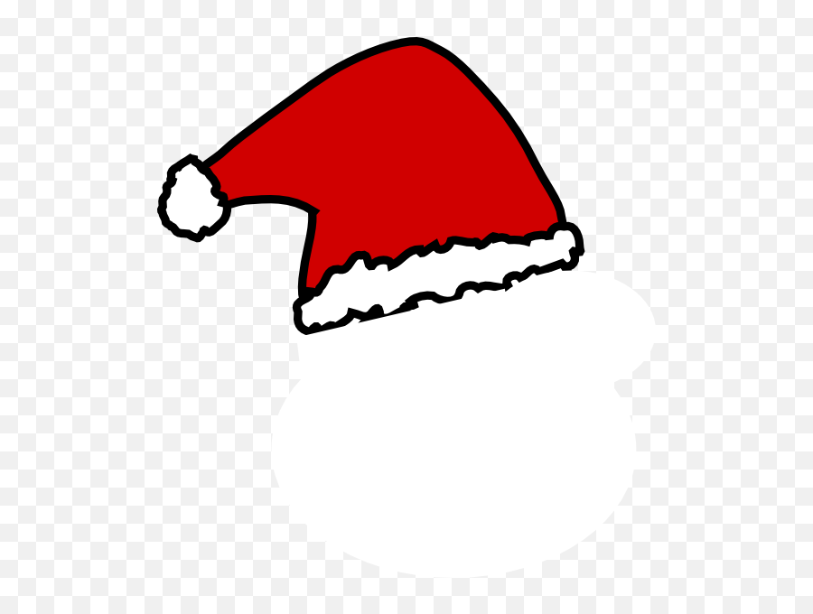 Happy Santa Christmas Emoji Clipart - Full Size Clipart Drawing,Emoticons Christmas Birthdays