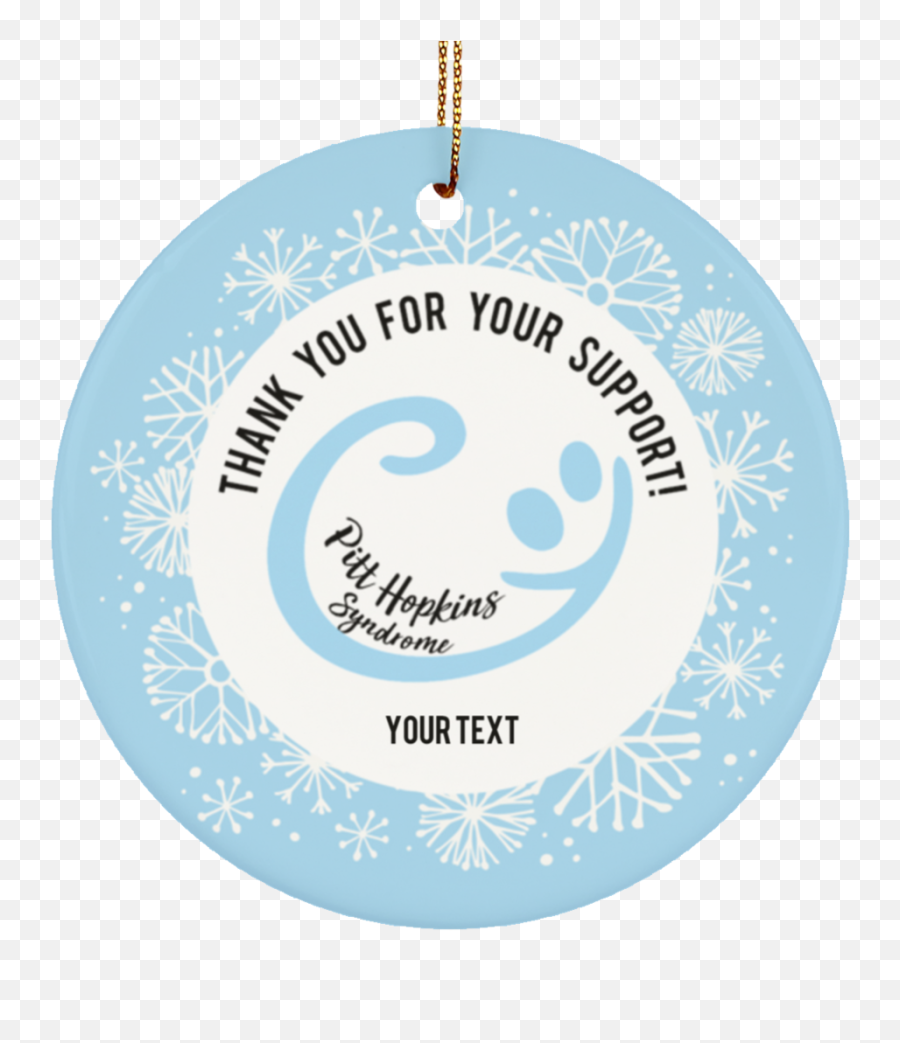 Personalized Ornament Pitt Hopkins Thank You Smiley - Event Emoji,Personalilzed Emoticons