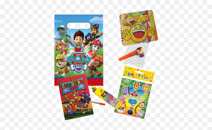 Boys Pre Filled Party Bags - Hassle Free Party Supplies Paw Patrol Emoji,Emoji Party Bags