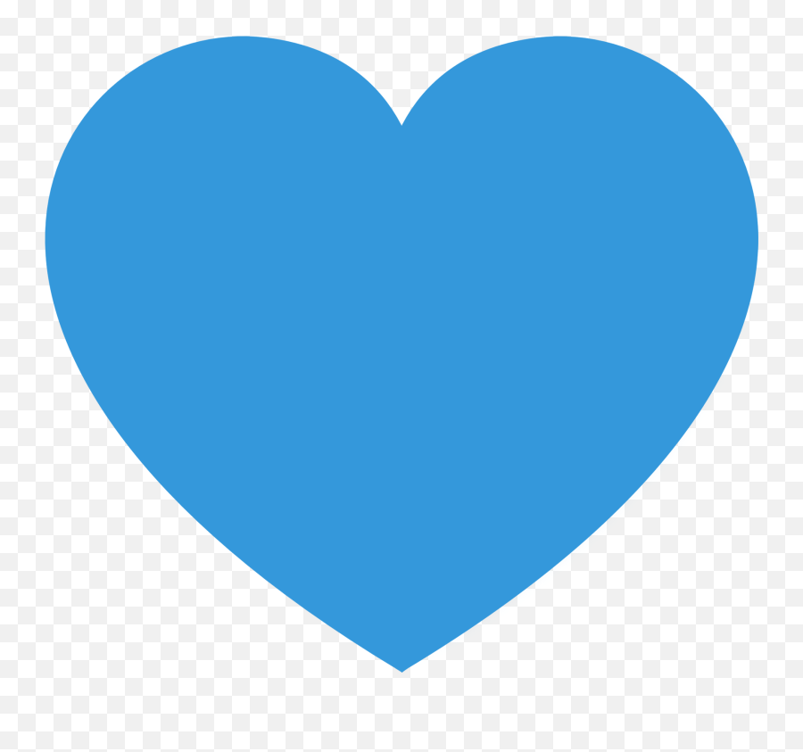 Symbol Design Blue Heart Free Image - Blue Heart Transparent Emoji,Different Color Heart Emoticons