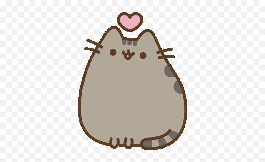 Pusheen Cute Kawaii Cat Love Sticker - Pusheen I Love You Emoji,Pusheen Emoji