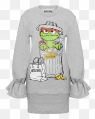 This Moschino X Sesame Street Collab Will Make You So - Moschino Sesame Street Emoji,Step By Step Emoji Narwal