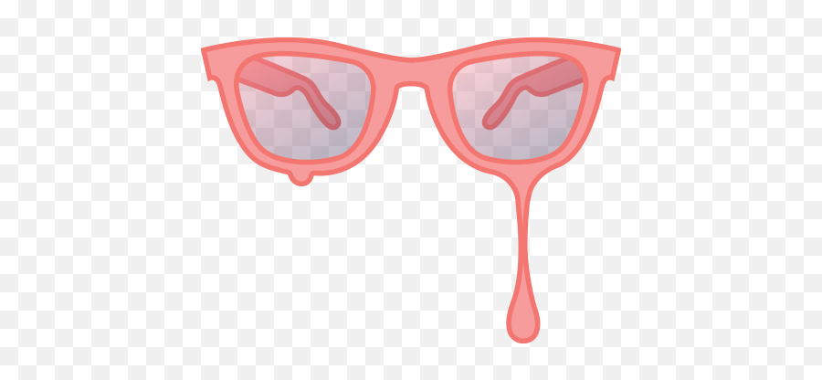 Morgan Leigh Johnson U2014 An Illo A Day - Girly Emoji,Lit Emoticon With Glasses
