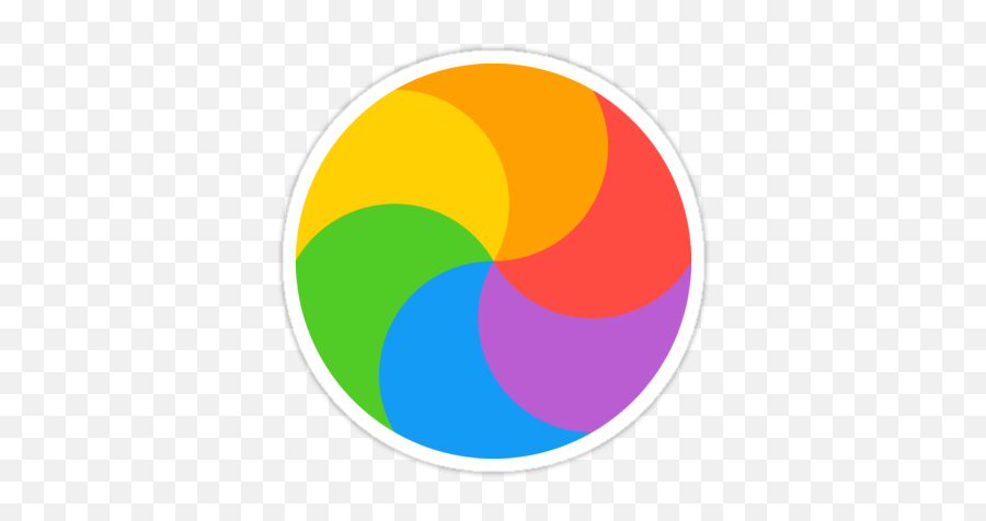 Spinning Pinwheel Sticker Devstickers - Strandbal Mac Emoji,Spinnin Wheel Emoji