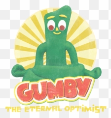 Gumby - Optimist Youth Tshirt For Sale By Brand A Emoji,Emoticon Bendables