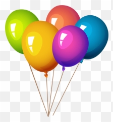 Pngpix Com Colorful Balloons Png Image - Balloons And Party Emoji,Facebook Party Popper Emoticon