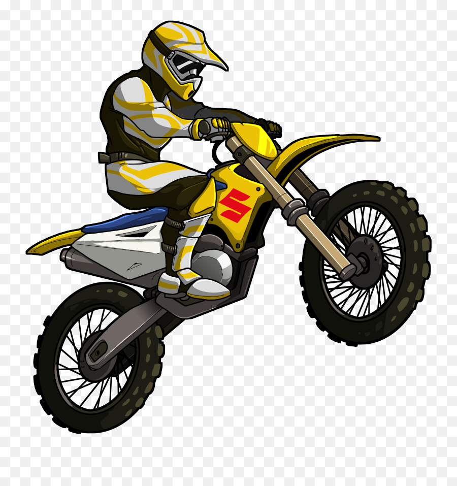 Endurocross - Motocross Cartoon Emoji,Motocross Emoji