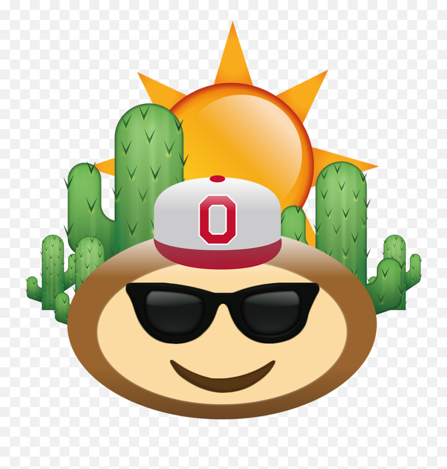 Use Ohio State Emojis To Root For The - Brutus Buckeye Emoji,Emoji Quest