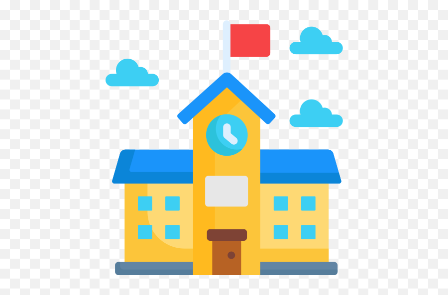 School - Free Buildings Icons Emoji,Streetlamp Emoji