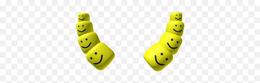 Noob Stack Side Horns - Roblox Noob Horns Emoji,Horns Emoticon
