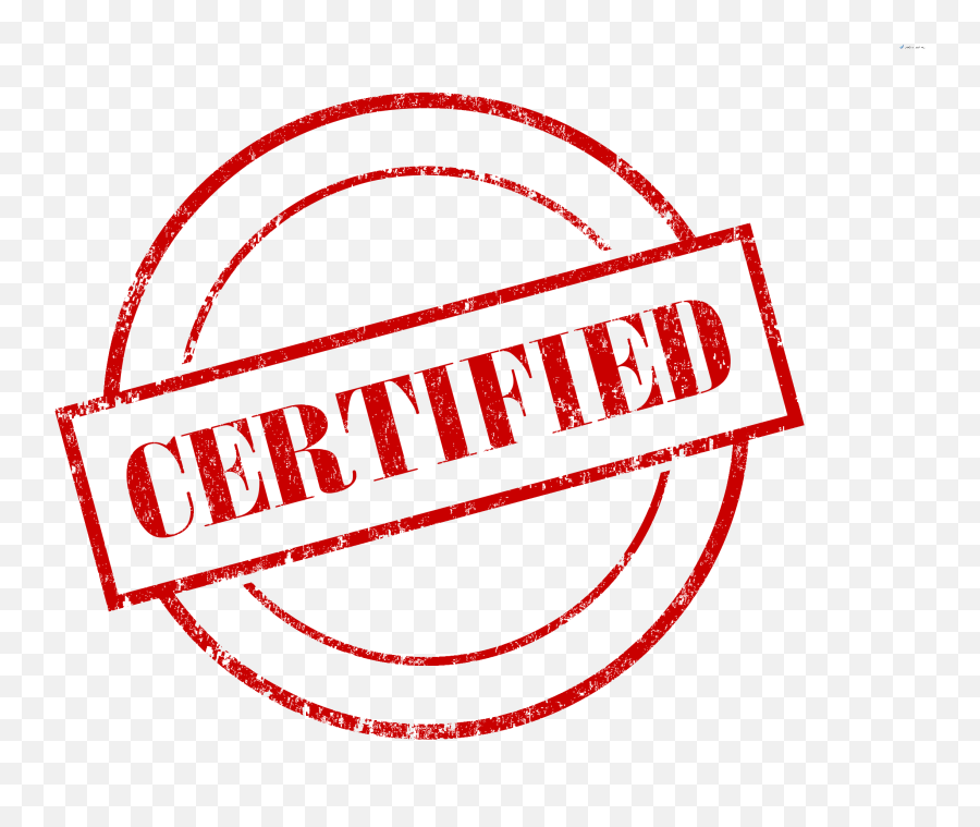 Free Transparent Certification Png - Certified Stamp Png Emoji,Verified Logo Emoji