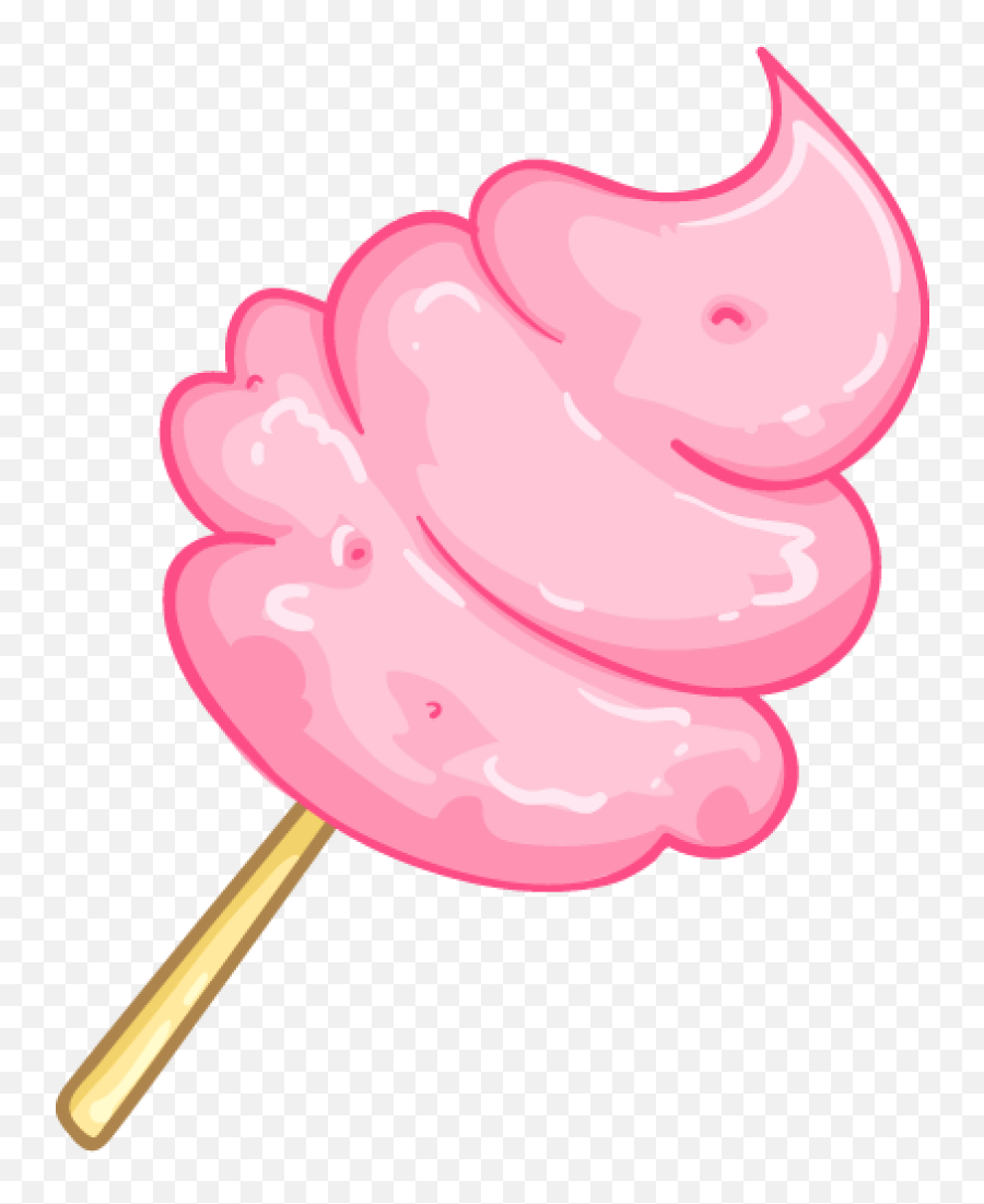 Lollipop Clipart Giant Lollipop - Transparent Background Cotton Candy Clipart Emoji,Emoji Candies