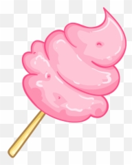 Lollipop Clipart Giant Lollipop - Transparent Background Cotton Candy Clipart Emoji,Emoji Candies