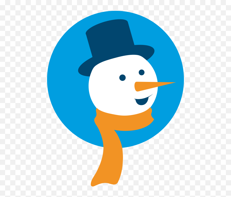 Snowman Head Face With Scarf Free Svg - Boneka Salju Vektor Emoji,Scarf Emoji