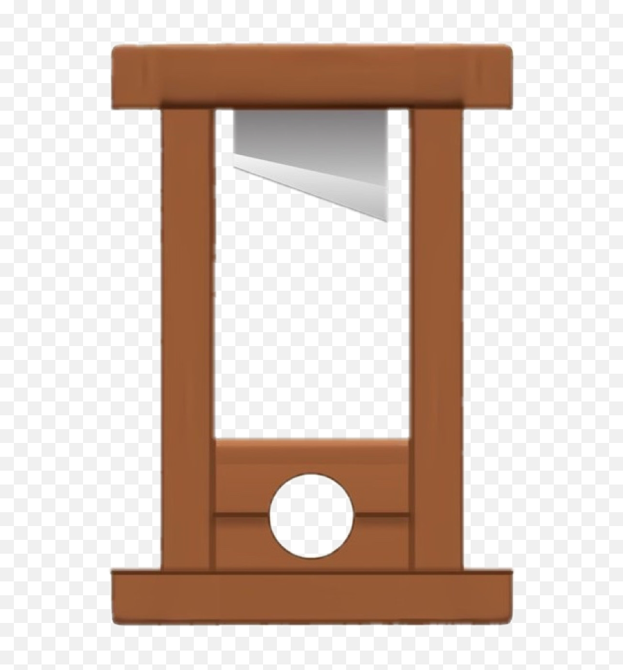 To - Solid Emoji,Guillotine Emoji