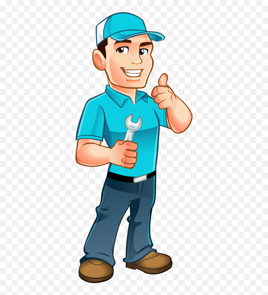 History - Cartoon Handyman Clipart Full Size Clipart Repair Water Filter Cartoon Emoji,Handyman Emoji