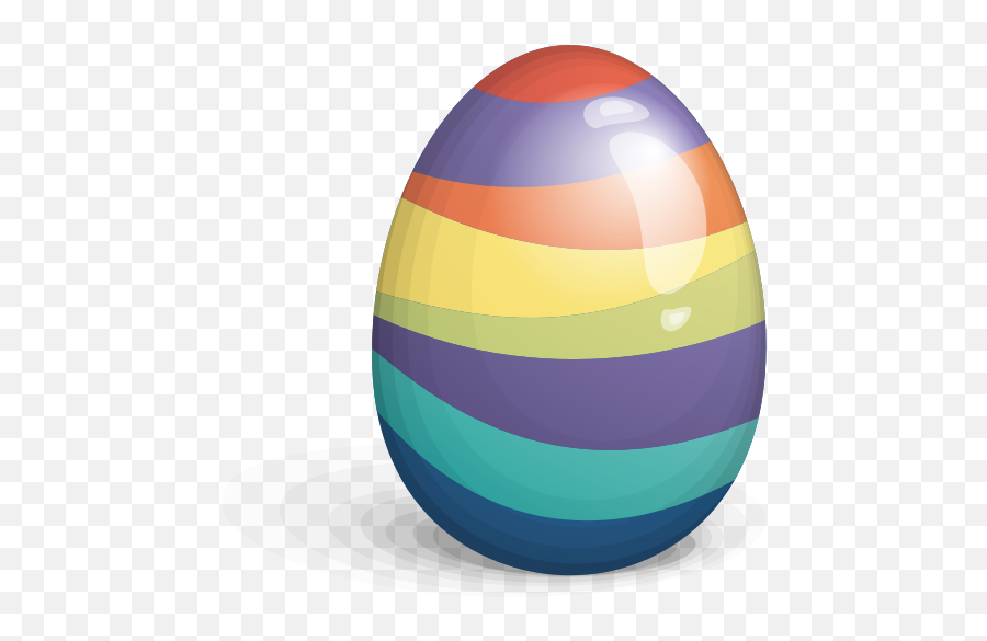 Beautiful Easter Eggs Png - Easter Egg Png Hd Emoji,Egg Emoji