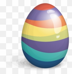 Beautiful Easter Eggs Png - Easter Egg Png Hd Emoji,Egg Emoji