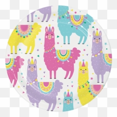 Theme Party Girls Theme Llama Party - Llama Birthday Part Supplies Emoji,Fortnite Llama Emoji