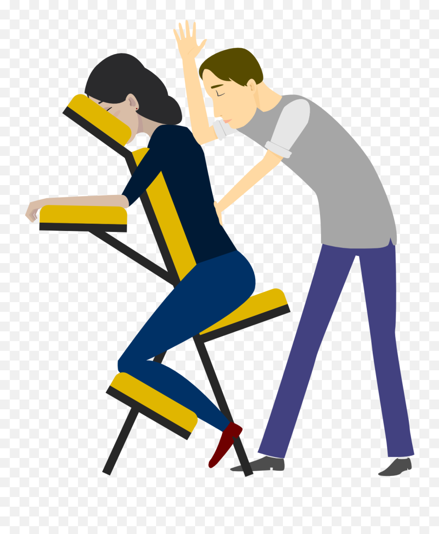 Massages Clipart Onsite Massages Onsite Transparent Free - Chair Massage Clipart Emoji,Head Rub Emoji