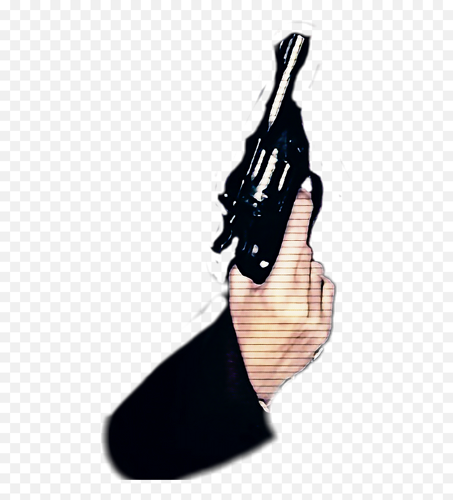 Gun Weapon Pointing Sticker - Firearm Emoji,Emoji Pointing Gun