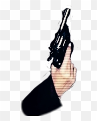 Gun Weapon Pointing Sticker - Firearm Emoji,Emoji Pointing Gun