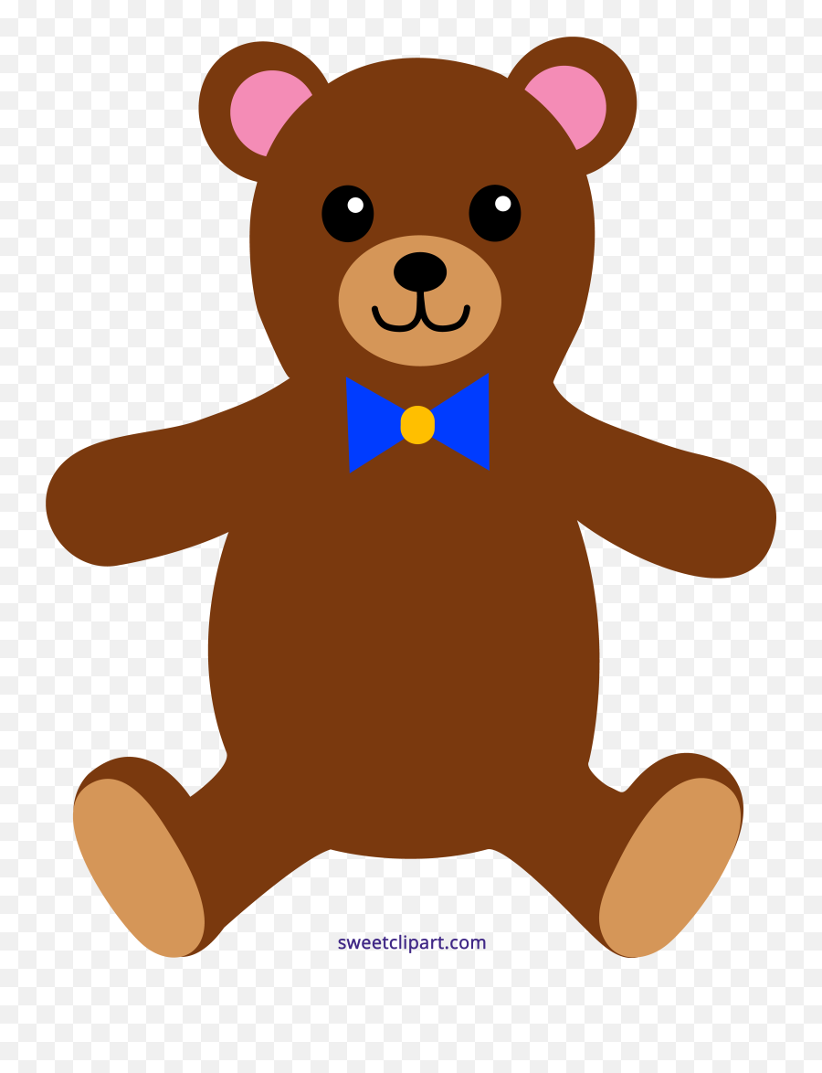 Brown Teddy Bear Clipart Sweet Clip Art - Brown Teddy Bear Clipart Emoji,Teddy Bear Emoji