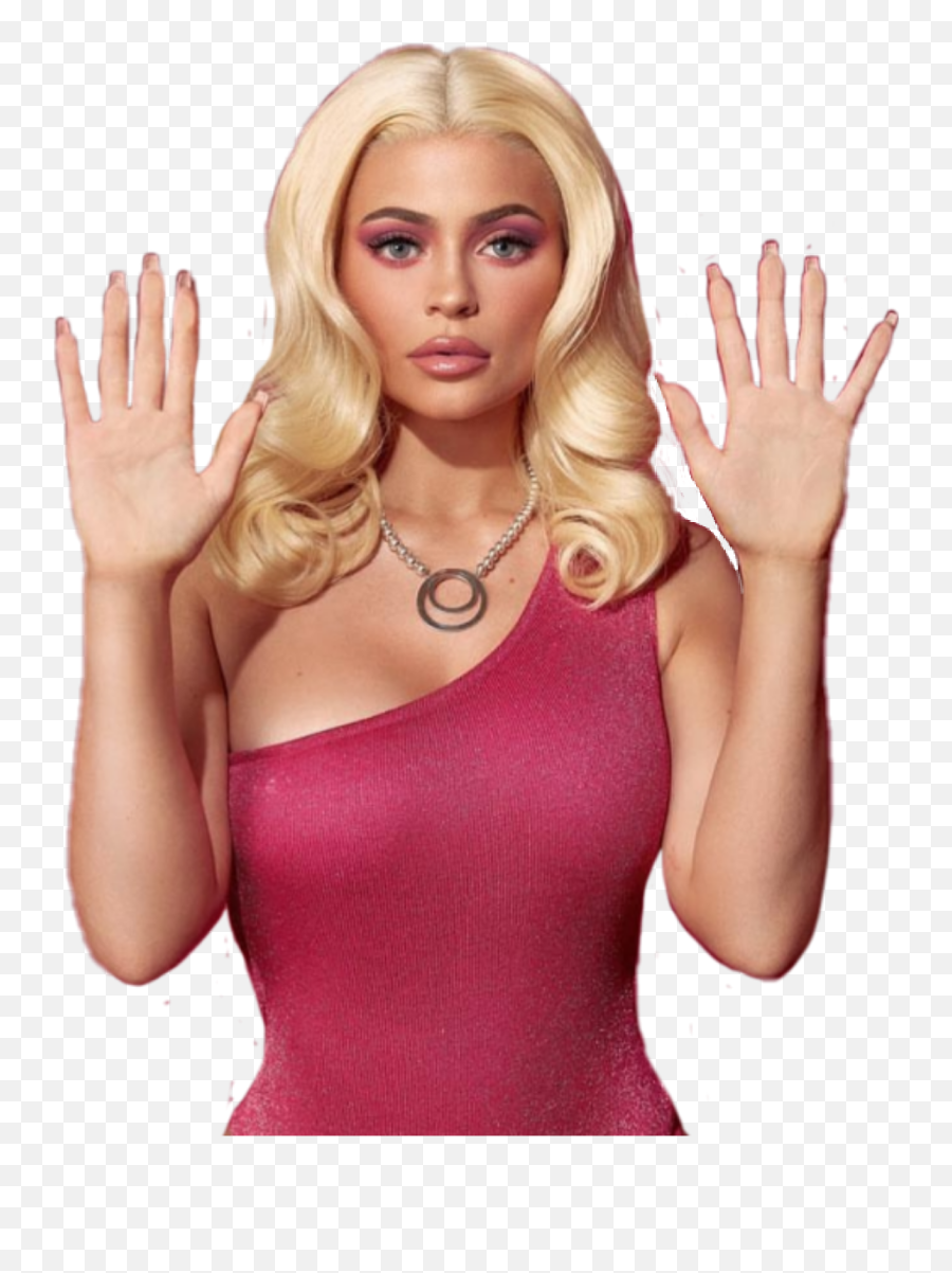 Kyliejenner Kylie Jenner Pink Sticker - Kylie Jenner Barbie Emoji,Kylie Jenner Emoji Sticker