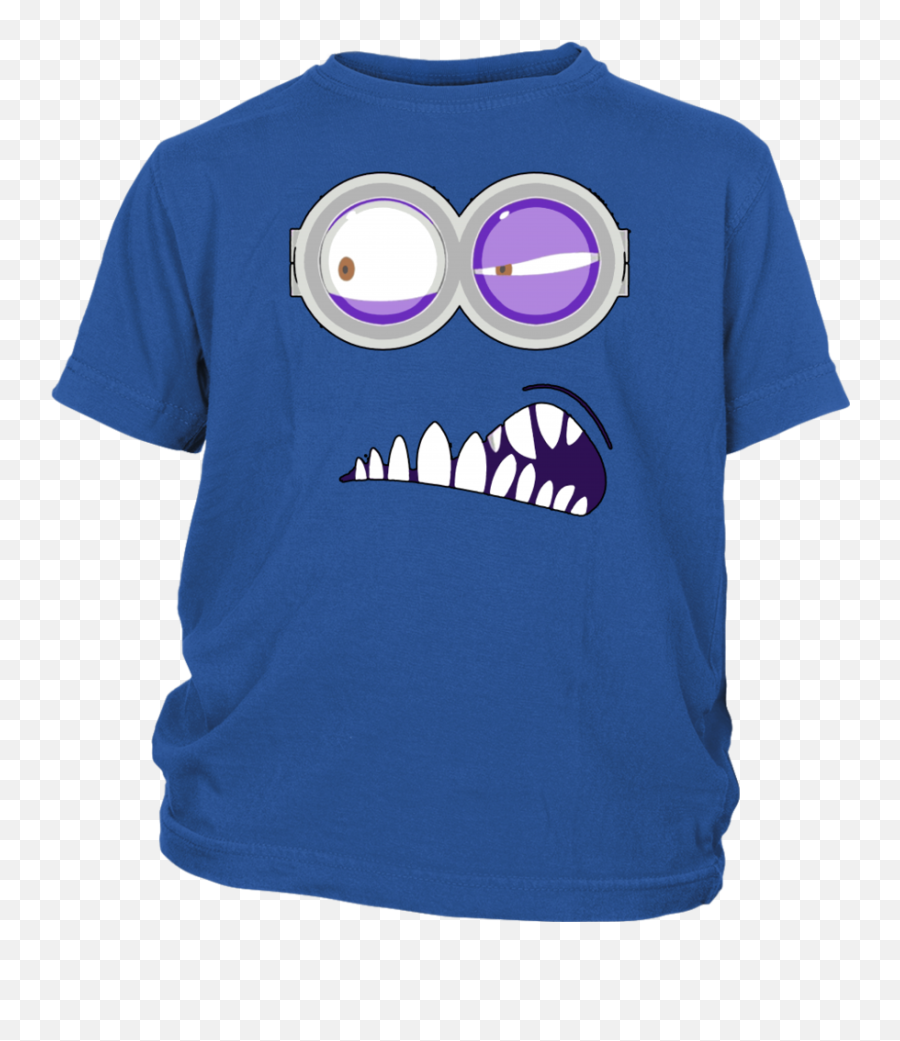 Evil Minion Face Shirt Despicable Me - Day T Shirt In Spanish Emoji,Ah No Emoticon Minions
