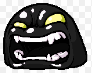 Bosses - Binding Of Isaac Rebirth Gish Emoji,Binding Of Isaac Emoticon Happy