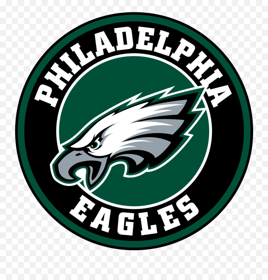 Philadelphia Eagles Circle Logo Vinyl - Philadelphia Eagles Logo In Circles Emoji,What The Emojis Fangles And Demons