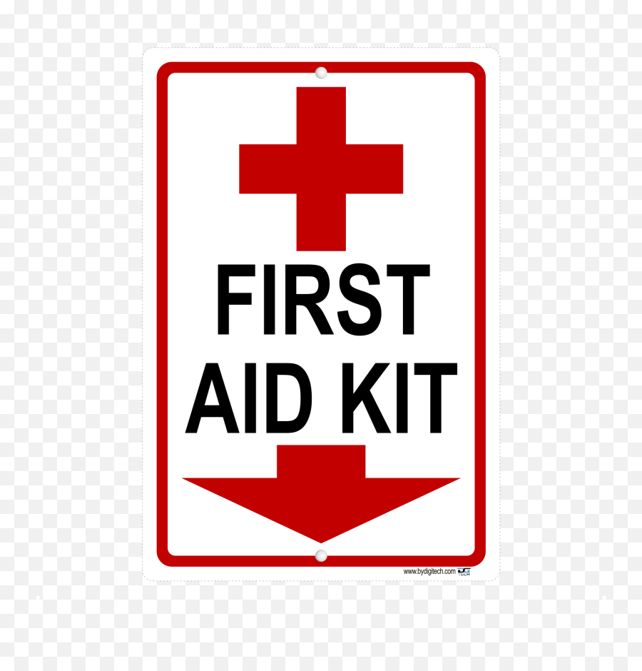 Aluminum Signs First Aid Sign Digi Tech Company Llc - Vertical Emoji,First Down Emoticon