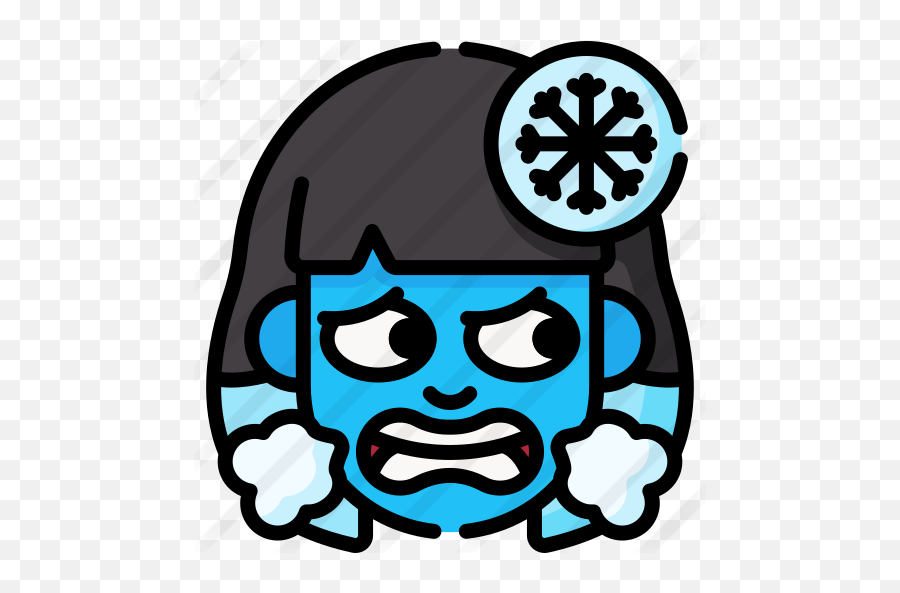 Cold - Dot Emoji,Cold Emotion
