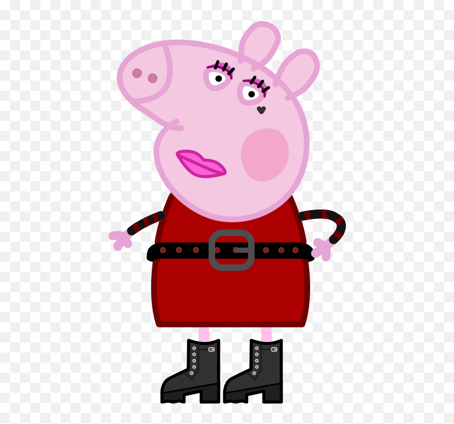 Peppa Pig Funny Peppa Pig Wallpaper - Peppa Pig Chica Mala Emoji,Pig Knife Emoji